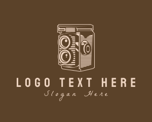 Antique - Retro Antique Camera logo design