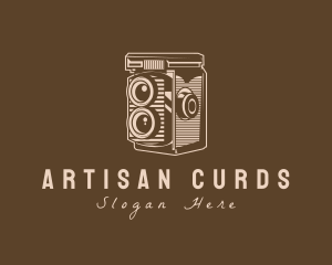 Retro Antique Camera logo design