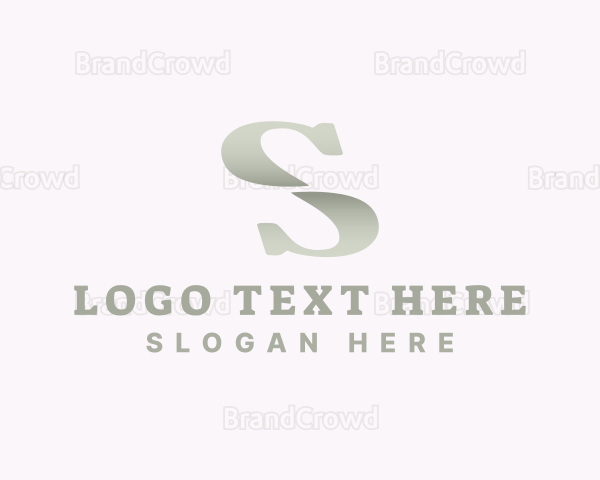 Stylish Brand Letter S Logo