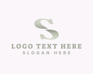 Alphabet - Stylish Brand Letter S logo design