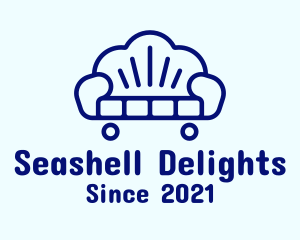 Seashell - Couch Seashell Sofa logo design