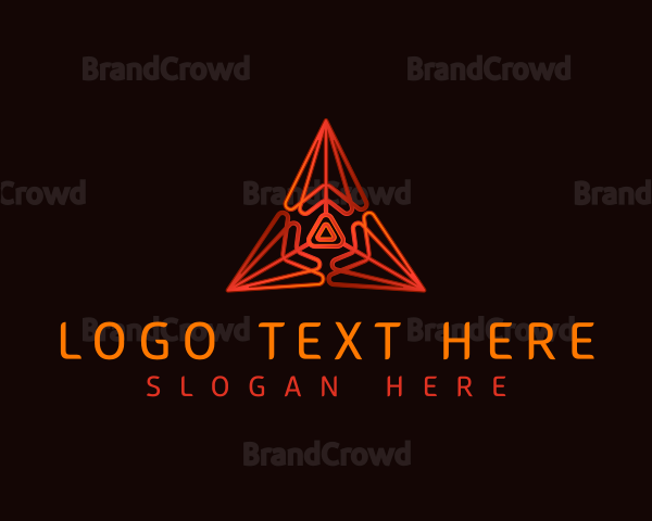 Pyramid Tech Triangle Logo