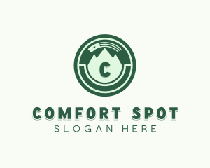 Mountain Camp Hiking logo design