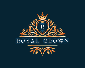 Premium Royal Crown logo design