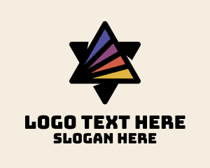 Colorful - Sunset Prism Printing logo design