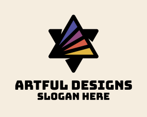 Sunset Prism Printing logo design