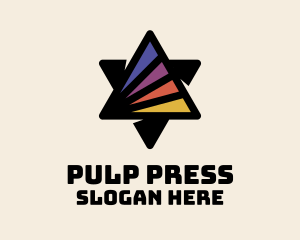 Sunset Prism Printing logo design