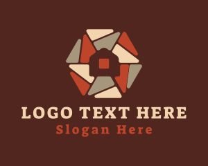 Flooring - House Flooring Decor logo design