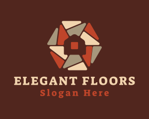 Flooring - House Flooring Decor logo design
