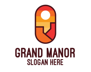 Grand Canyon Scenery logo design