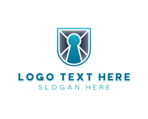 Programming - Shield Tech Cybersecurity logo design