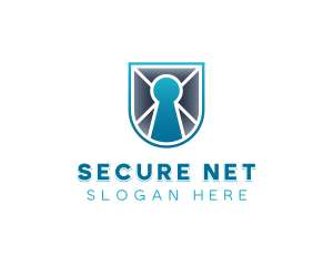 Cybersecurity - Shield Tech Cybersecurity logo design