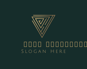 Corporate - Abstract Labyrinth Triangle logo design