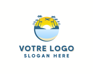 Travel Plane Resort Logo