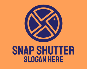 Shutter - Closed Camera Shutter logo design