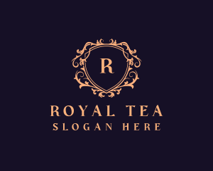 Royal Shield Ornament logo design