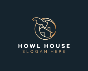 Golden Home House logo design