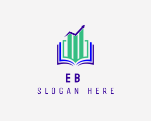 Stock Market Book  Logo