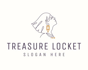 Locket - Luxury Feminine Jewelry logo design