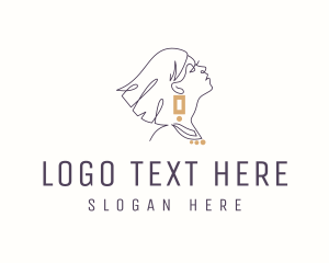 Locket - Luxury Feminine Jewelry logo design