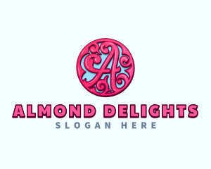 Candy Dessert Bakery logo design
