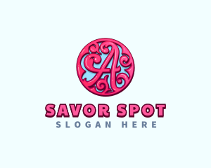 Candy Dessert Bakery logo design