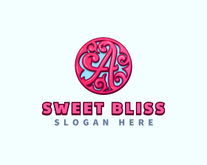 Candy Dessert Bakery logo design