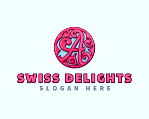 Candy Dessert Bakery logo design