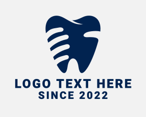 Orthodontist - Tooth Dentist Hand logo design