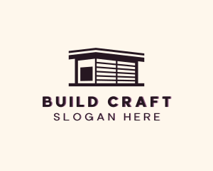 Warehouse Storage Building  logo design