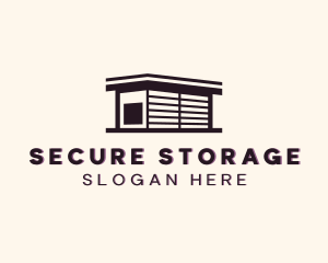 Storage - Warehouse Storage Building logo design