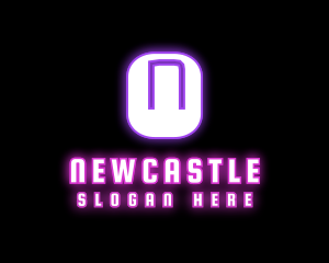 Neon Light Bar logo design