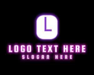 Neon Light Bar Logo