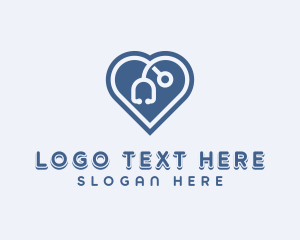 Nursing - Cardiologist Medical Doctor logo design