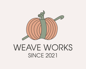 Loom - Squash Yarn Ball logo design