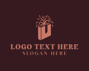 Review Center - Bookmark Tree eBook logo design