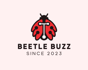 Beetle - Ladybug Beetle Drone logo design