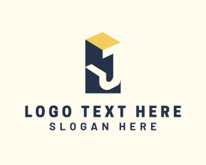 Lettermark - Generic Builder Letter J logo design