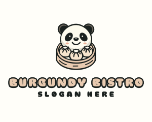 Panda Dimsum Restaurant logo design