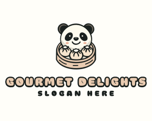 Panda Dimsum Restaurant logo design