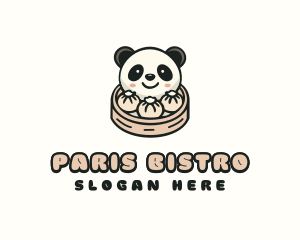 Panda Dimsum Restaurant logo design