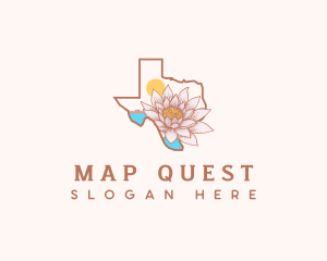 Texas Water Lily logo design