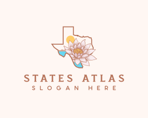 Texas Water Lily logo design