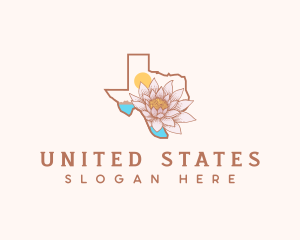 Texas Water Lily logo design