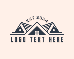 Roofing - Roofing Contractor Realtor logo design