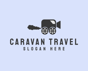 Caravan - Video Van logo design