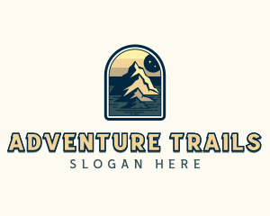 Trek Summit Mountain logo design