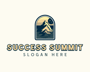 Trek Summit Mountain logo design