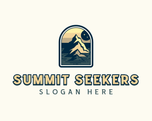 Trek Summit Mountain logo design