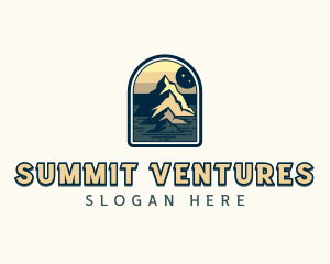 Trek Summit Mountain logo design